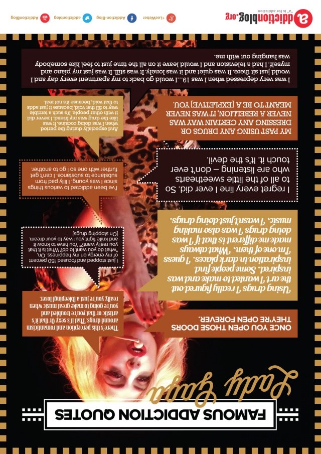 Gaga quotes about drugs